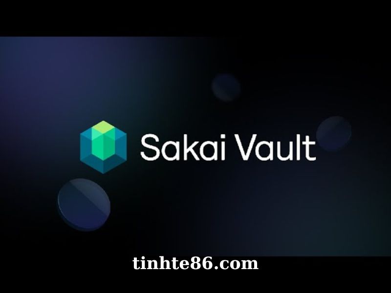 Bạn cần tạo ví Sakai Vault là bước đầu tiên cần làm